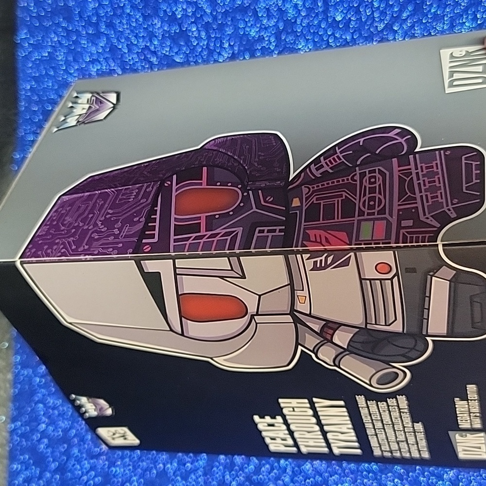 Transformers Megatron DZNR  Edition Collectible Designer Plush toy.